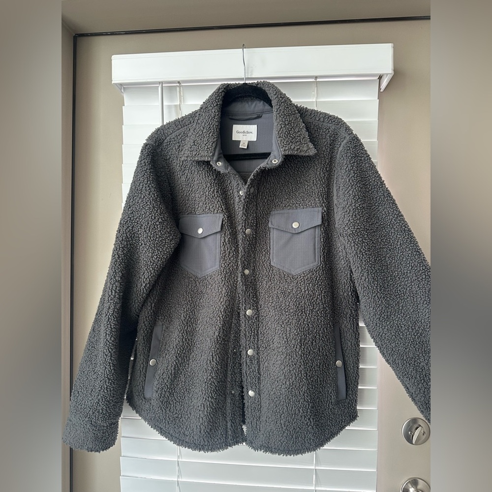 Goodfellow & Co Men's Charcoal Sherpa Jacket